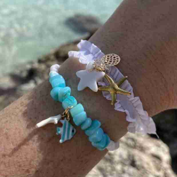 Pulsera Pez Azul Real